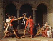 Jacques-Louis David THe Oath of the Horatii oil painting picture wholesale